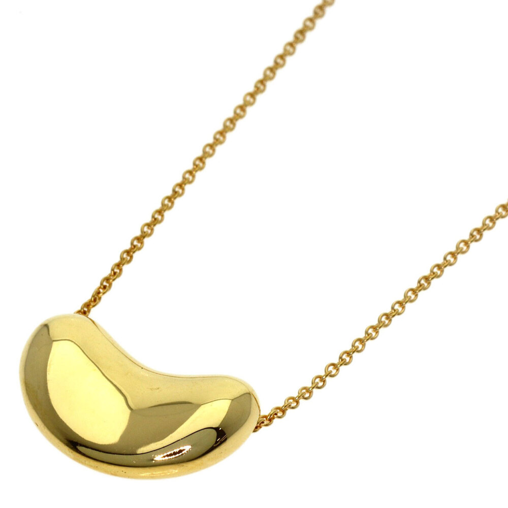 TIFFANY & CO. 18k Yellow Bean Necklace